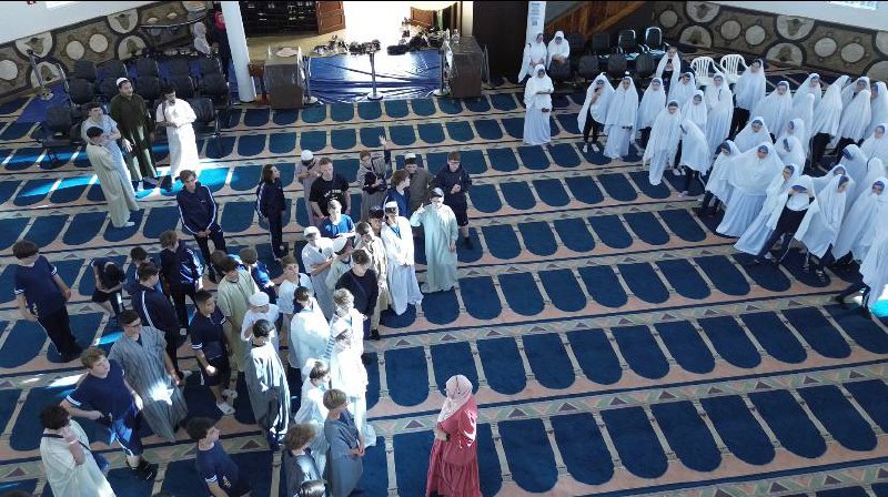 Visita de estudantes à Mesquita